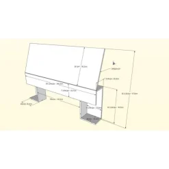 Nexera Full Bed Set with Storage (54") - 3pcs - White Online