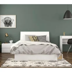 Nexera Full Bed Set with Storage (54