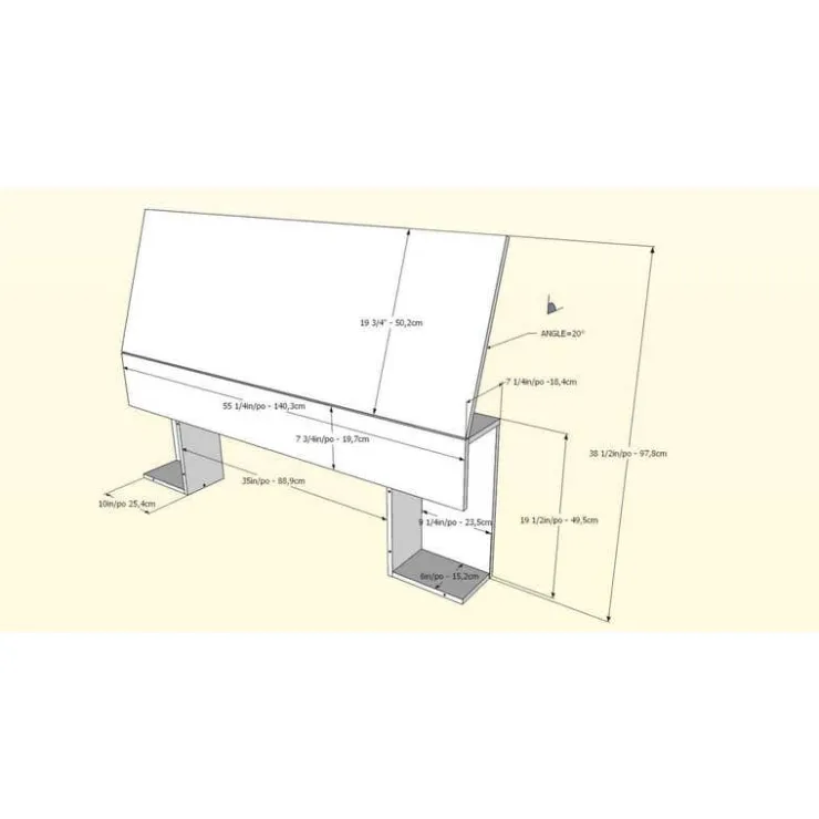 Nexera Full Bed with 3-Drawer Storage and Headboard (54") - White Outlet