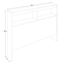 SUA-V Full Bed with 6-Drawer Storage and Headboard (54
