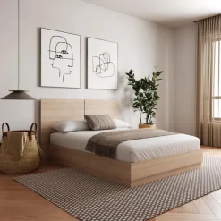 Nexera Full Bed with Headboard (54