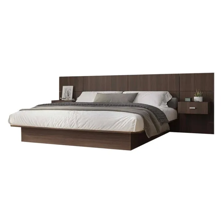 SUA-V Full Bedroom Set (54") - 5pcs Brown Clearance
