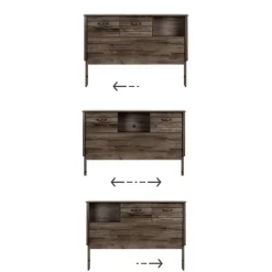 Meubles South Shore Full Bookcase Headboard 54'' - South Shore FALL OAK