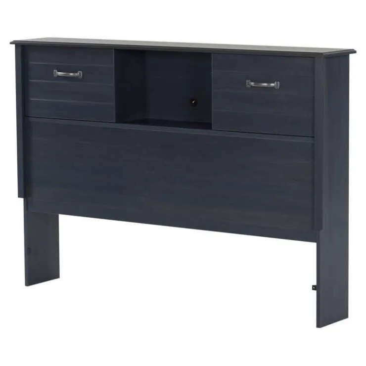 Meubles South Shore Full Bookcase Headboard (54'') - South Shore BLUEBERRY Online