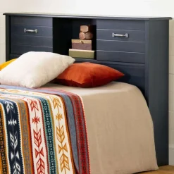 Meubles South Shore Full Bookcase Headboard (54'') - South Shore BLUEBERRY Online