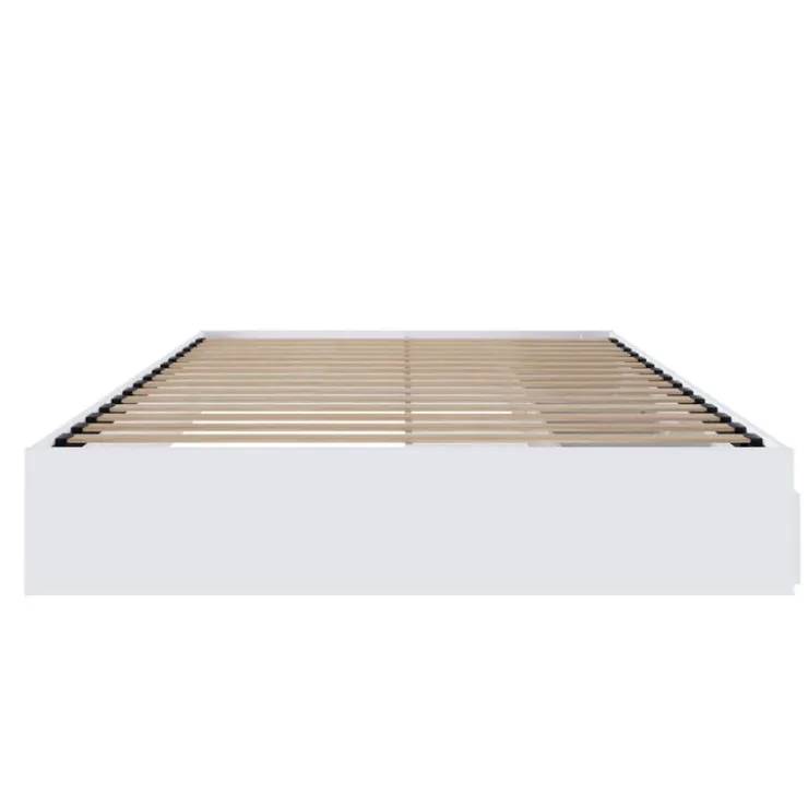 Nexera Full 3-Drawer Storage Bed (54") - White Discount