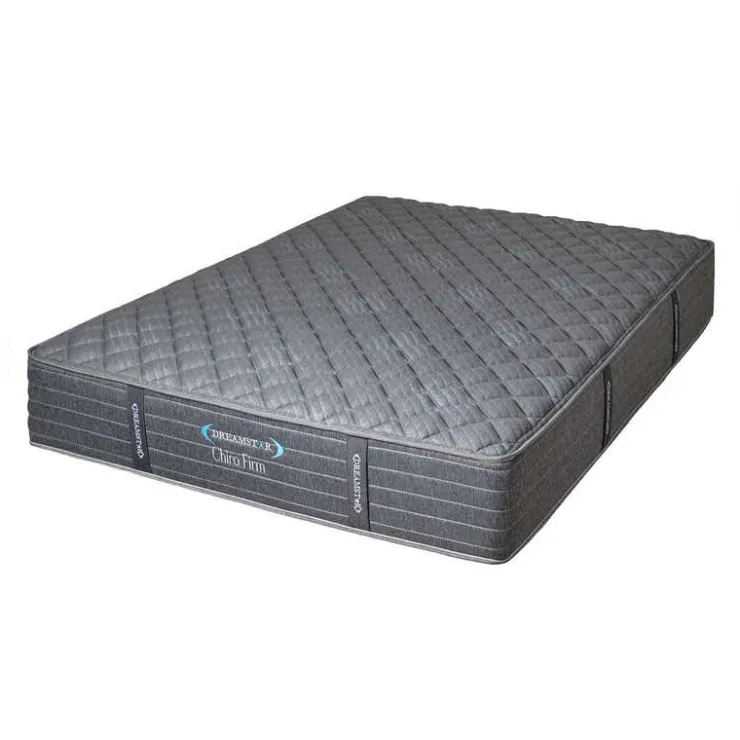 Dreamstar Full Firm Mattress with Pocket Coils - 54" Blue/Grey Online
