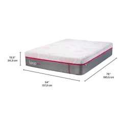 LOOP Full Firm Mattress-in-a-Box with Pocket Nanocoils - 54