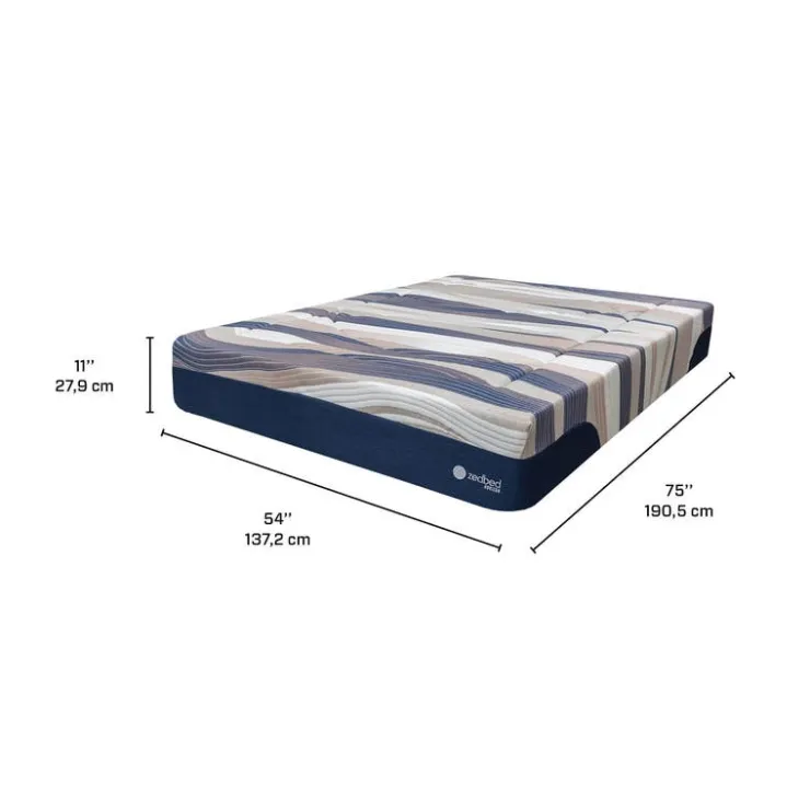 ZedBed Full FirmMattresswith Pocket Coils - 54" Online