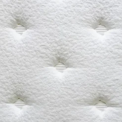 Full Medium-Firm Hybrid Mattress-in-a-Box - 54" Green/White