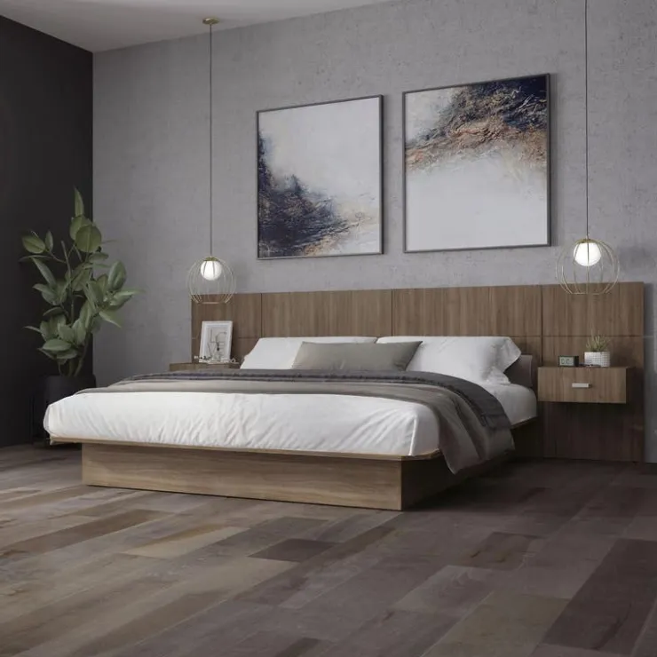 SUA-V Full Platform Bed (54") Fashionista