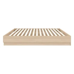Nexera Full Platform Bed (54") - Natural Blonde Oak Outlet