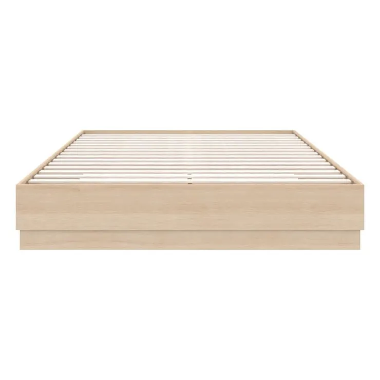 Nexera Full Platform Bed (54") - Natural Blonde Oak Outlet