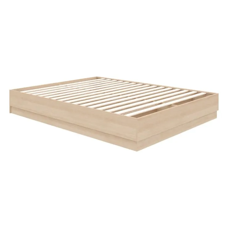 Nexera Full Platform Bed (54") - Natural Blonde Oak Outlet