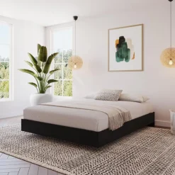 Nexera Full Platform Bed (54'') - Black New