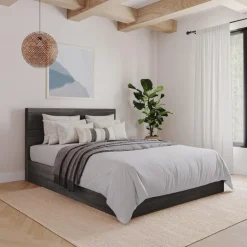 Nexera Full Size Panel Headboard, Bark - Grey Best