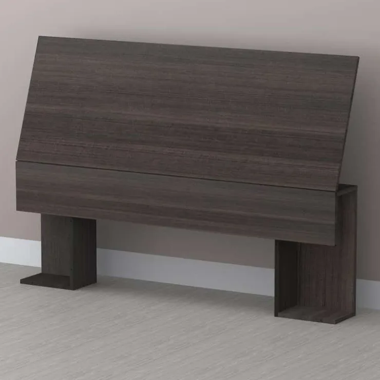 Nexera Full Size Panel Headboard, Ebony - Dark Grey Sale