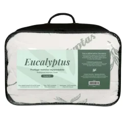 Full Waterproof Mattress Protector - 54" WHITE/GREEN Discount