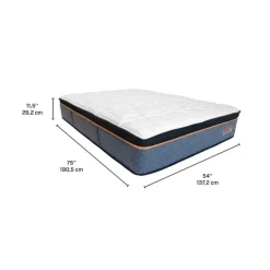 Dreamstar FullMedium-FirmMattress-in-a-Box with Pocket Coils - 54