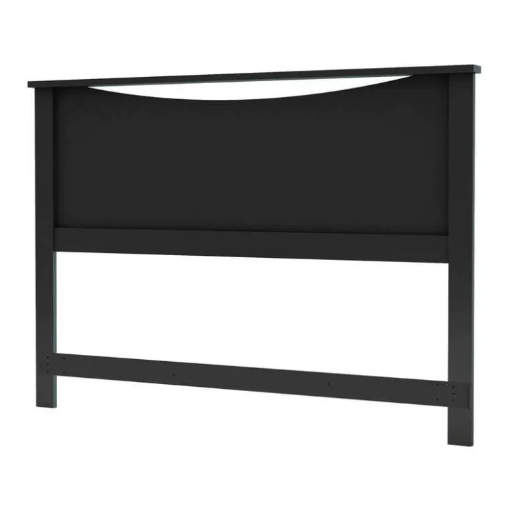Meubles South Shore Full/Queen Headboard (54/60'') - South Shore PURE BLACK New
