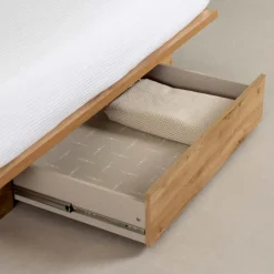 Meubles South Shore Full/Queen Platform Bed with 1-Drawer Storage (54"/60") - South Shore Nordik Oak Online