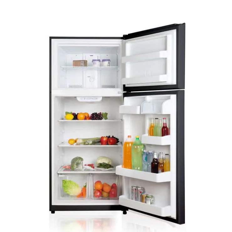 GE Appliances GE 18 Cu Ft 30 In Refrigerator Top Freezer - GTE18FTLKBB White Discount