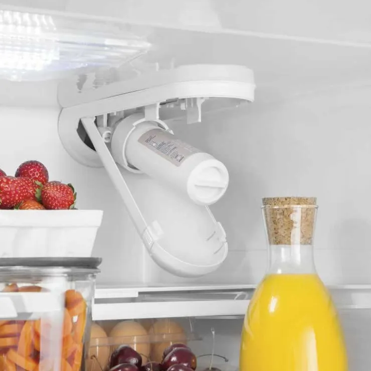 GE Appliances GE 26.7 Cu Ft 36 In Refrigerator Bottom Freezer, French door - GNE27JGMWW White Best