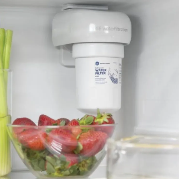 GE Appliances GE 21 Cu Ft 30 In Refrigerator Bottom Freezer - GDE21EYKFS Stainless Steel Clearance