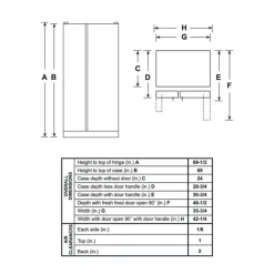 GE Appliances GE 21.8 Cu Ft 36 In Refrigerator Side by side - GZS22IYNFS Stainless Steel Hot