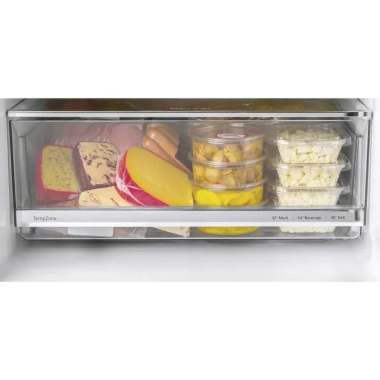 GE Appliances GE 11.9 Cu Ft 24 In Refrigerator Bottom Freezer - GLE12HSPSS Stainless Steel Best