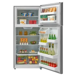 GE Appliances GE 18 Cu Ft 30 In Refrigerator Top Freezer - GTE18FSLKSS Stainless Steel Online