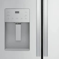 GE Appliances GE 20,6 Cu Ft 36 In Refrigerator Bottom Freezer, French door - GYE21JYMFS Stainless Steel New