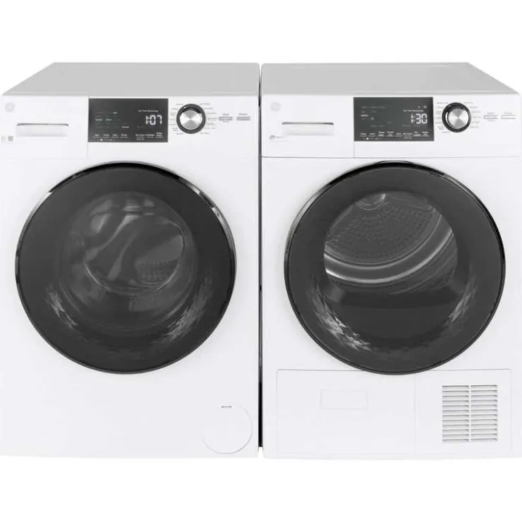 GE Appliances GE 4.1 Cu Ft Dryer Front-Load 23.5" - GFT14JSIMWW White Sale