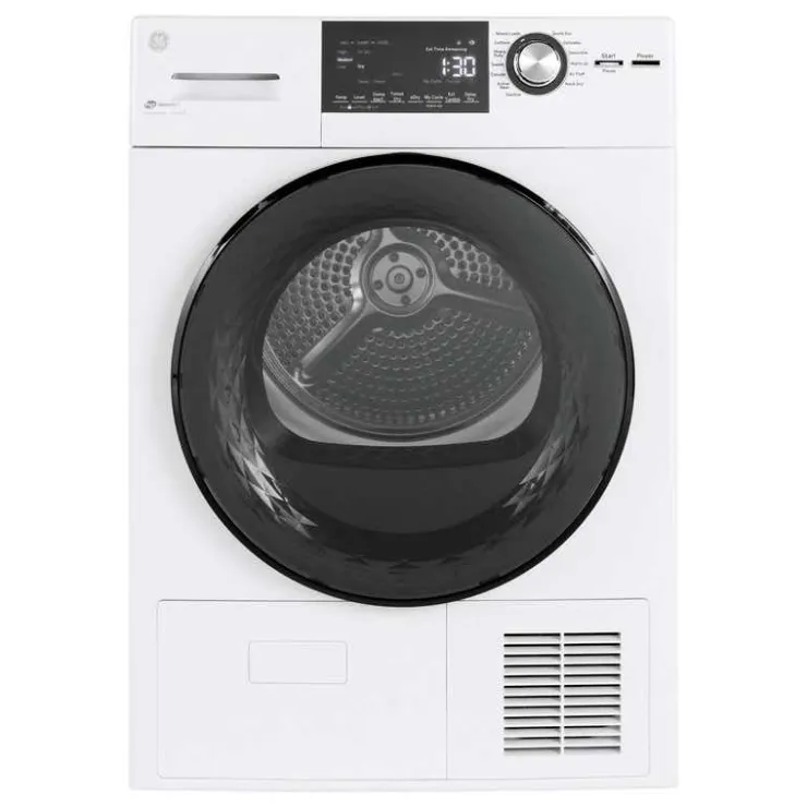 GE Appliances GE 4.1 Cu Ft Dryer Front-Load 23.5" - GFT14JSIMWW White Sale