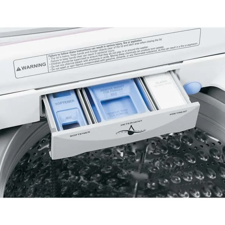GE Appliances GE 3.6 Cu Ft Dryer Front-Load 24" - PCKS443EBWW White New