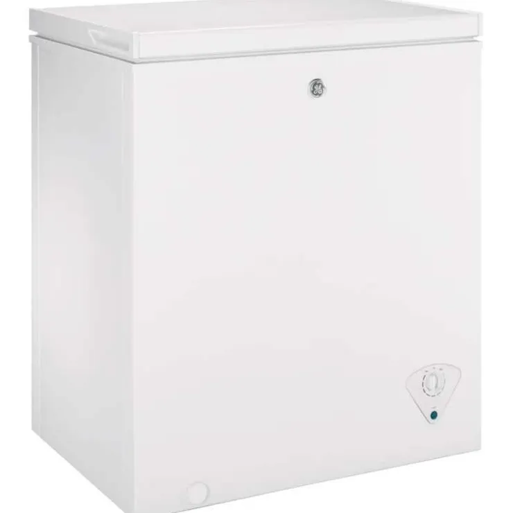GE Appliances GE 5.1 cu. ft. Freezer , Honrizontal, 24.75" - FCM5STWW White Clearance