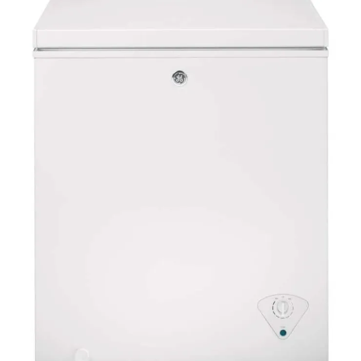 GE Appliances GE 5.1 cu. ft. Freezer , Honrizontal, 24.75" - FCM5STWW White Clearance