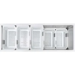 GE Appliances GE 21,7 Cu Ft Freezer , Honrizontal, 73.25" - FCM22DLWW White