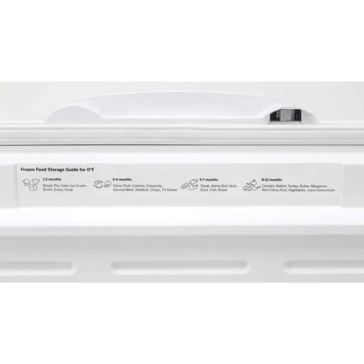 GE Appliances GE 21,7 Cu Ft Freezer , Honrizontal, 73.25" - FCM22DLWW White