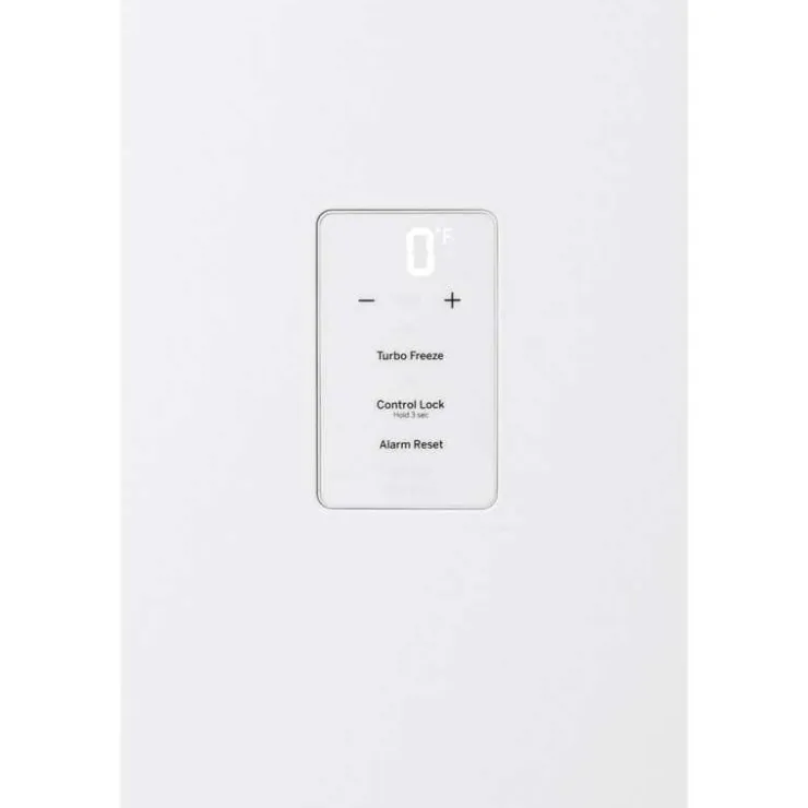 GE Appliances GE 17 Cu Ft Freezer , Vertical, 33" - FUF17DLRWW White