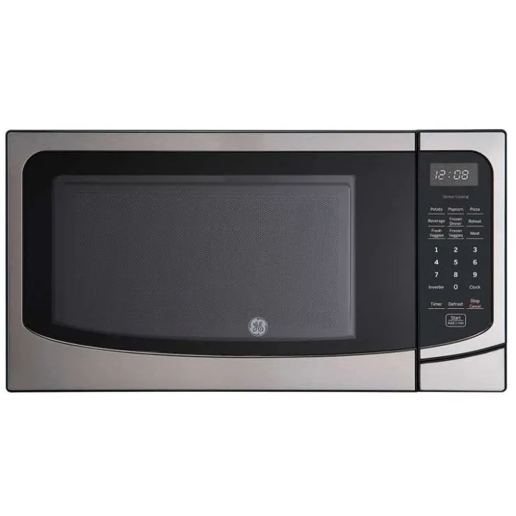 GE Appliances GE 1.6 Cu Ft Microwave 21.75" JEB2167RMSS Stainless Steel