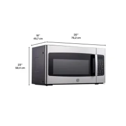 GE Appliances GE 1,8 cu ft microwave/Hood 30