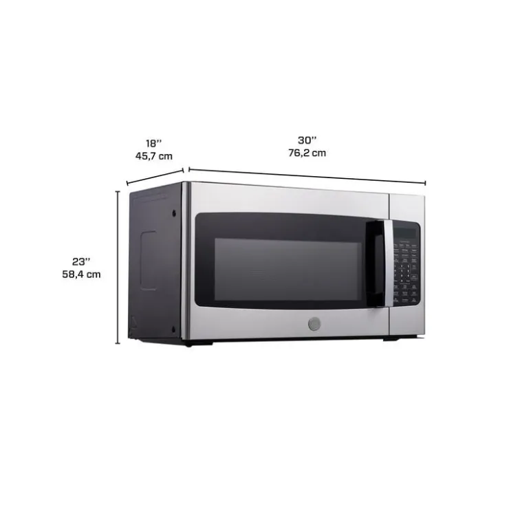 GE Appliances GE 1,8 cu ft microwave/Hood 30" JVM2185SMSS Stainless Steel