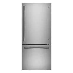 GE Appliances GE 30 In 21 Cu Ft Refrigerator Bottom Freezer - GDE21DYRKFS Stainless Steel Online