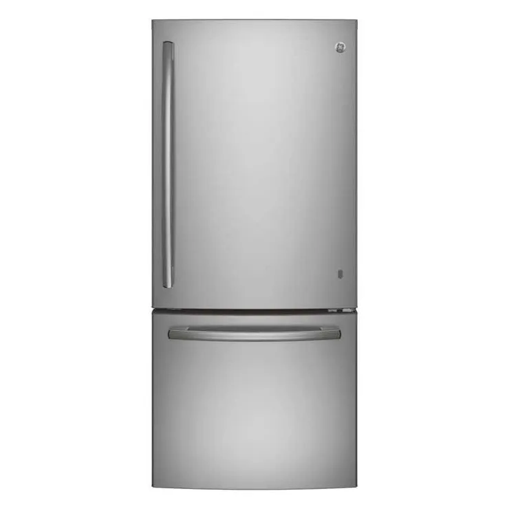 GE Appliances GE 30 In 21 Cu Ft Refrigerator Bottom Freezer - GDE21DYRKFS Stainless Steel Online