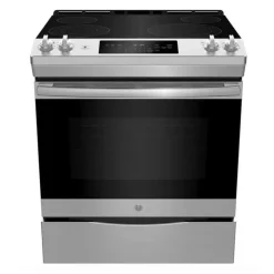 GE Appliances GE 30 in Range 30" Electric Glass-Ceramic - JCSS630SMSS Stainless Online