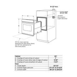 GE Appliances GE Built-In Wall Oven 30