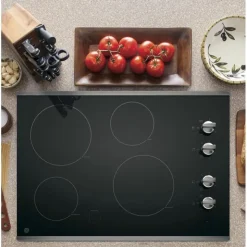 GE Appliances GE Cooktop Glass-Ceramic 30" - JP3030SWSS Black Best