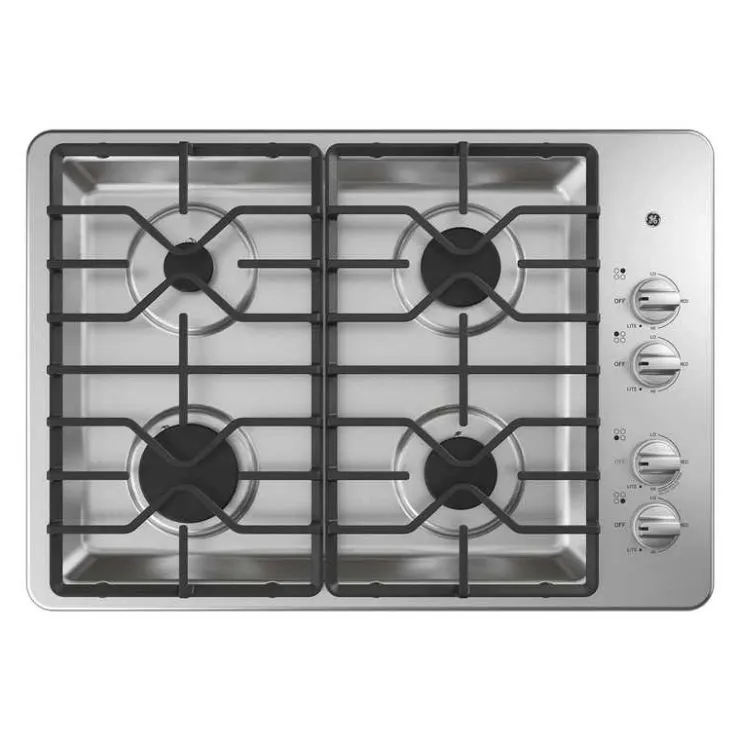 GE Appliances GE Cooktop 30" Gaz - JGP3030SLSS Stainless Steel Outlet