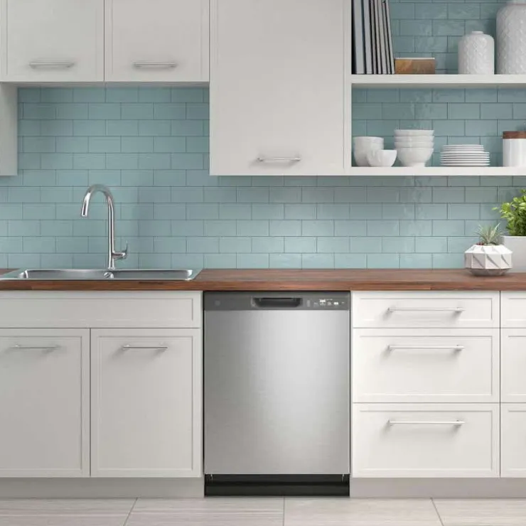 GE Appliances GE Dishwasher Built-In 24" 59dB - GDF510PSRSS Stainless Steel Clearance